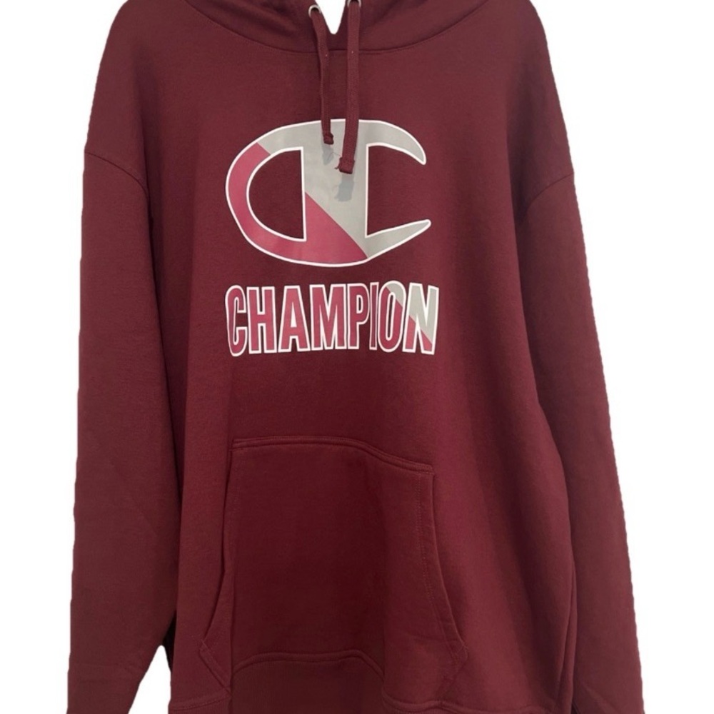 Champion Burgundy Hoodie